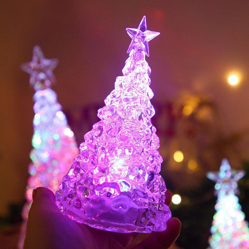 Lámpara de adorno para árbol de Navidad, decoración duradera para el hogar y el dormitorio, adorno hermoso para árbol de Navidad