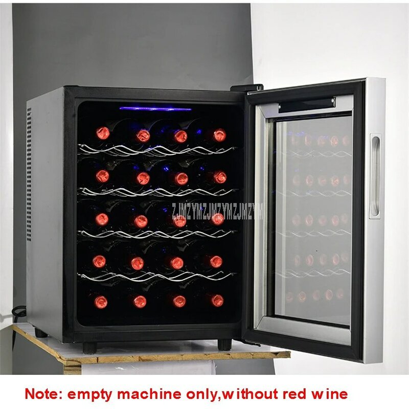 5層49L電気赤ワインキャビネット恒温ステンレス鋼商業アイスバーミニワイン冷蔵庫TL-49