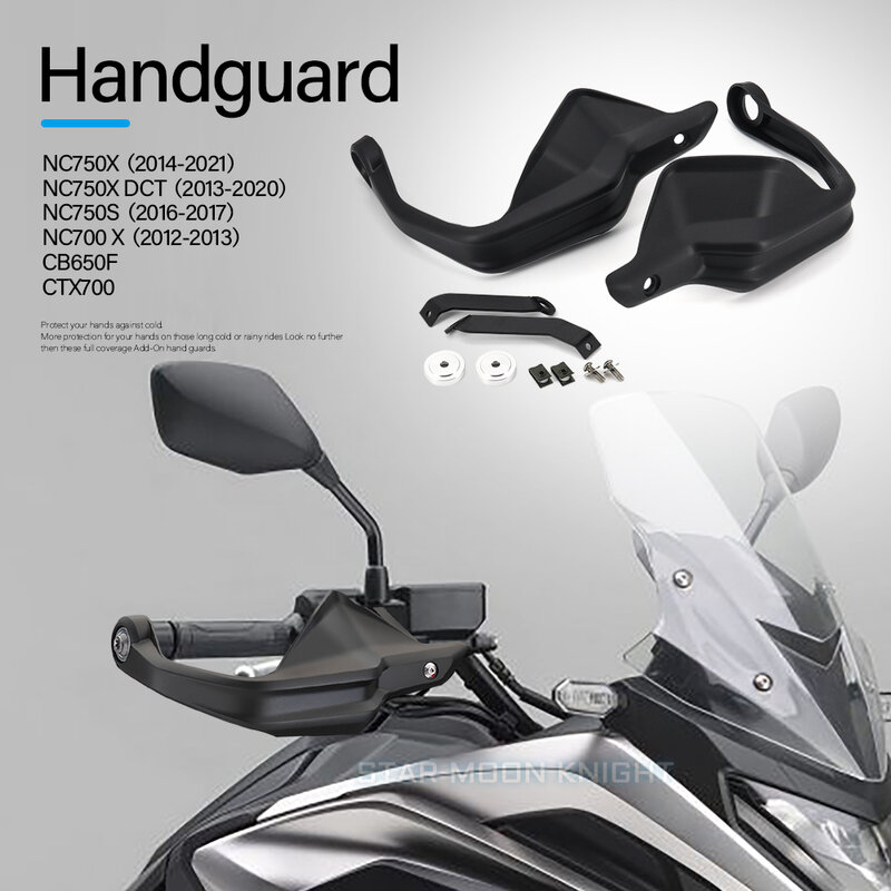 Für Honda NC 750 X NC700X NC750S CB650F CTX700 NC750X Motorrad Zubehör Handschutz Schild Hand Schutzfolie Windschutzscheibe