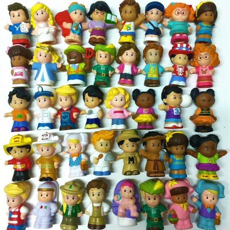 Lote de 2 pulgadas Mini personas juguetes Wortman girl princesa dibujos animados figuras de acción niñas juguetes regalo de Navidad