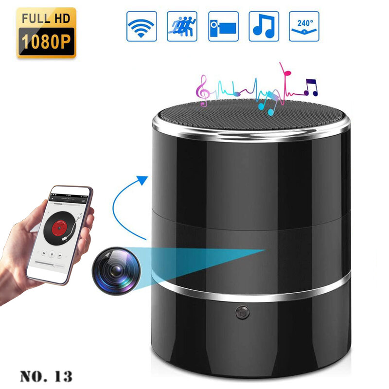 WiFi Camera Cam Traveling Use Bluetooth Speaker Wireless Voice Phone Control Ai Noise Reduction Audio for Camping Enterainment