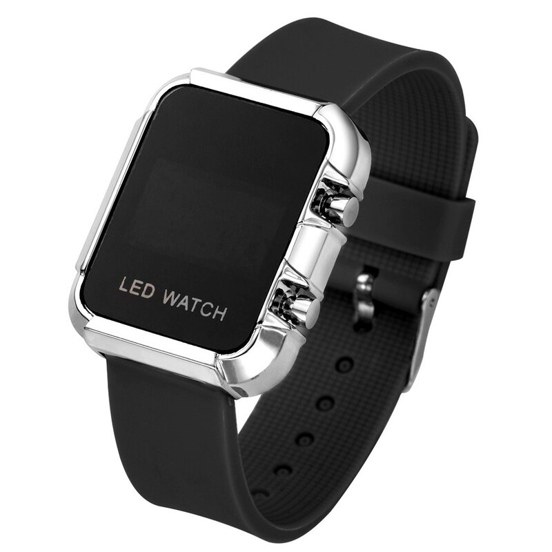Relojes de pulsera digitales para mujer, relojes de pulsera de lujo para mujer, relojes deportivos elegantes, reloj LED de moda para mujer