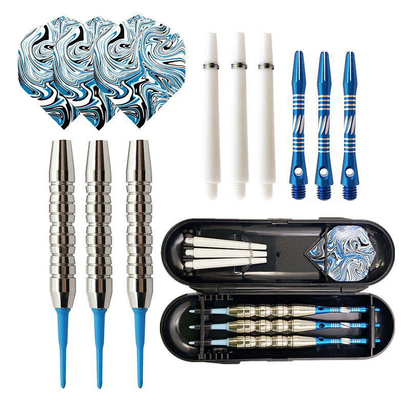 3 pieces of nylon soft tip darts professional 21g competition competitive darts indoor sports throwing electronic darts set