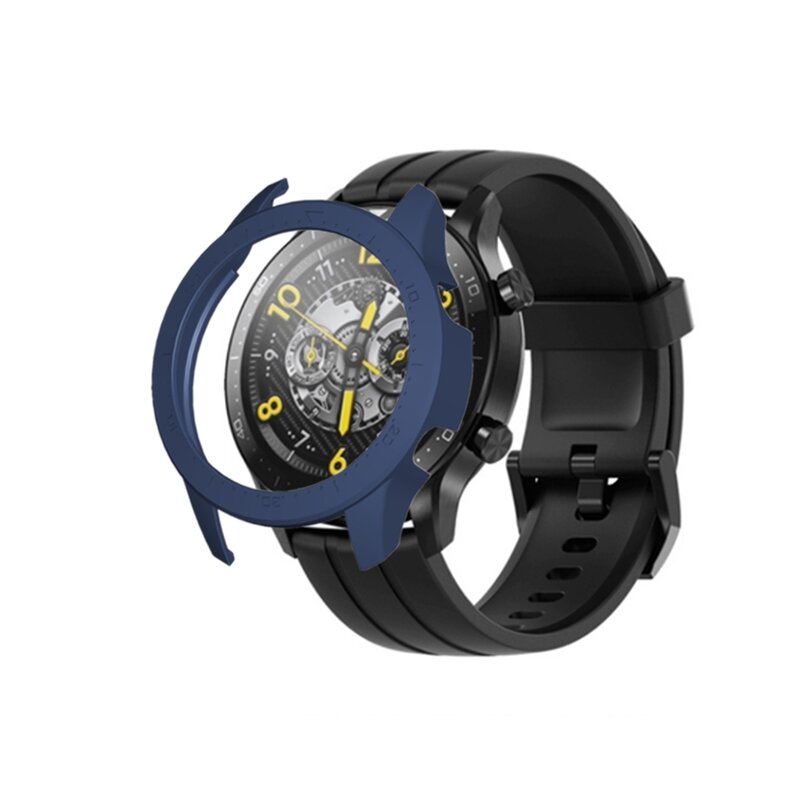Realme Watch S pro 커버 프로텍터 하드 플라스틱 쉘 울트라 씬 프레임, Realme Watch S pro 스마트워치 액세서리 PC 케이스