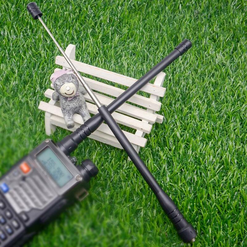 Antena de Radio bidireccional para walkie-talkie, accesorio UHF 400-470MHz para Baofeng BF888S 777S 666S