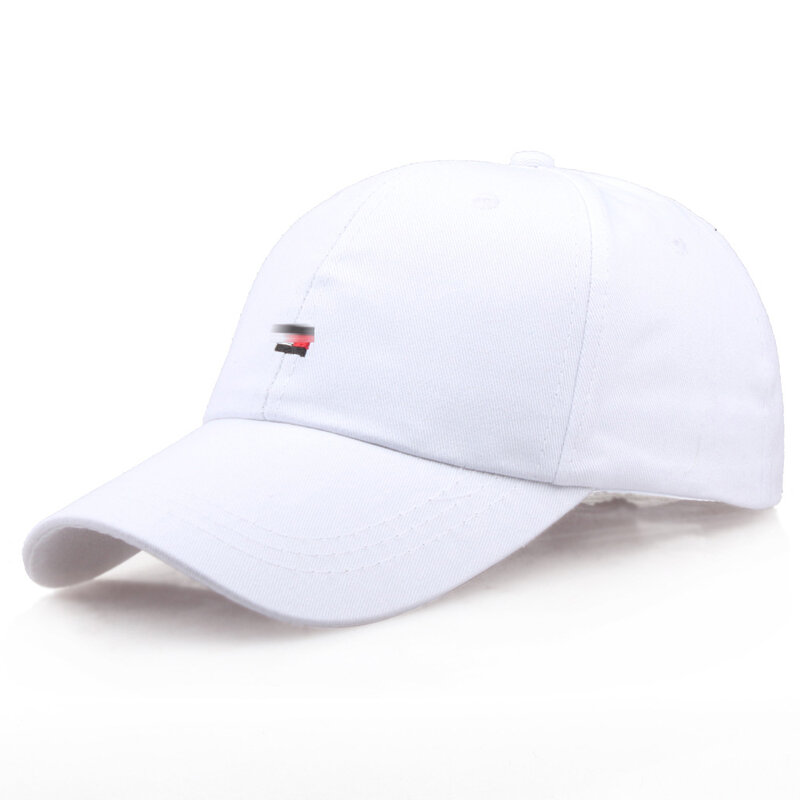 2020 새로운 스타일 여자 남자 야구 모자 여성 솔리드 컬러 야외 조정 가능한 화이트 레드 블랙 수 놓은 여자 모자 여름 모자