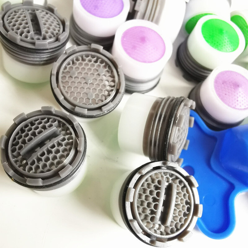 Bubbler 10Pcs 16.5mm 18.5mm 21.5mm 23.5mm Kitchen Male Thread Water Saving Hidden Aerator Faucet Public Bathroom Accessories