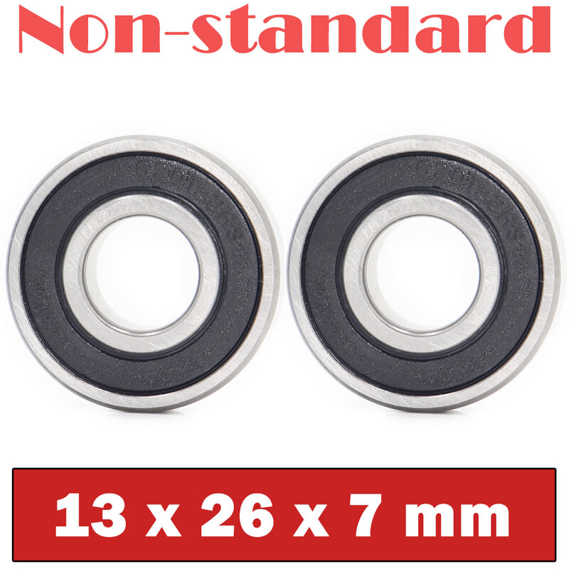 13267 Non-standard Ball Bearings ( 2 PCS ) Inner Diameter 13 mm Outer Diameter 26 mm Thickness 7 mm Bearing 13*26*7 mm