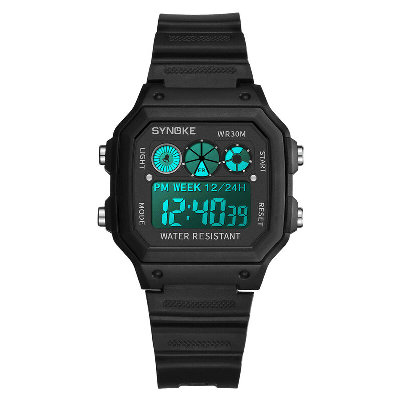 Children Watches Colorful luminous Waterproof Electronic Sport Watch Digital Wristwatches Men Clock