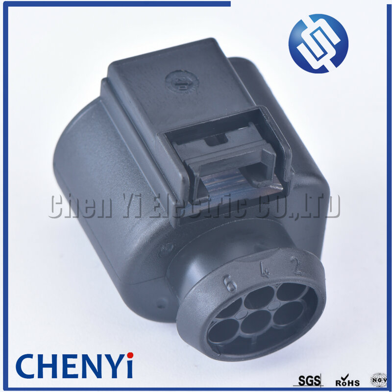 1 Set 6 Pin Female Lsu 4.9 Gasklep Bedieningselement Auto Temp Sensor Plug Deflatie Connector 4h0973713 4h0 973 713 Voor Vw