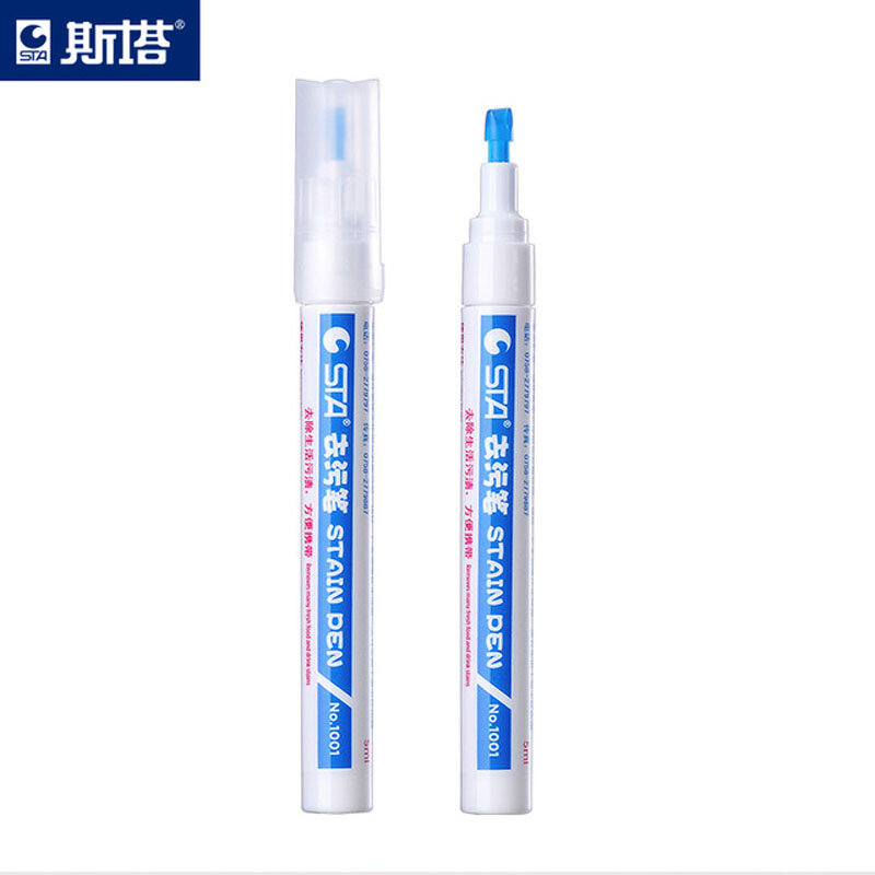 2PC High Quaity Cleaner Erase Scouring Pen Detergent Clothes Grease Stain Removal Pens Emergency Decontamination