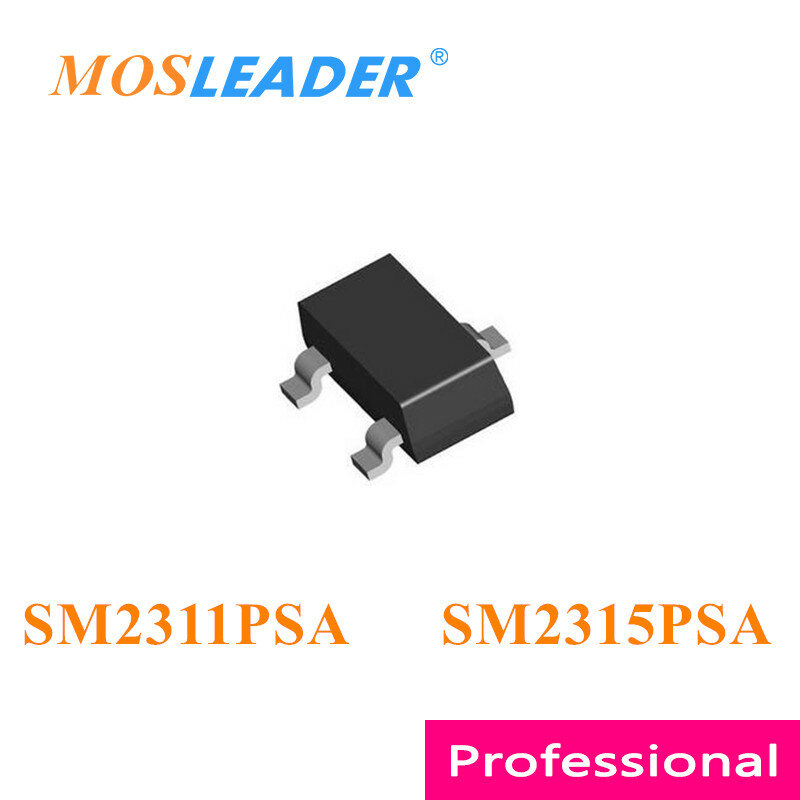 Mosleader SM2311PSA SM2315PSA SOT23 3000Pcs SM2311PSAC-TRG SM2315PSAC-TRG SM2311 SM2315 P-Channel 20V 30V Chinese Hoge Kwaliteit