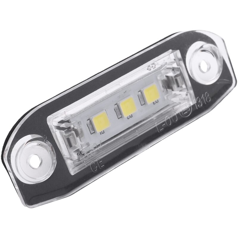 Luz led de placa de licença para volvo, 2 peças, para volvo s80, xc90, s40, v60, xc60, s60, c70, v50, xc70, v70