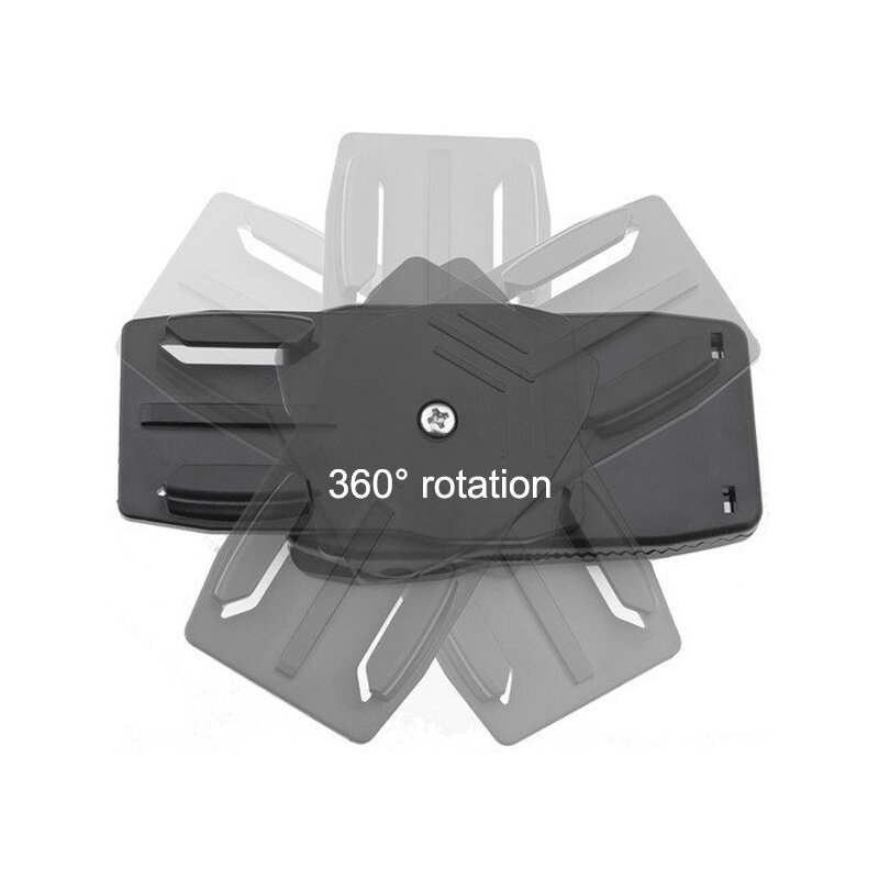 Clip de rotación de 360 grados para Cámara de Acción GoPro Hero 10, 9, 8, 7, 6, 5, 4, Sjcam, Xiaoyi, Yi, Go Pro