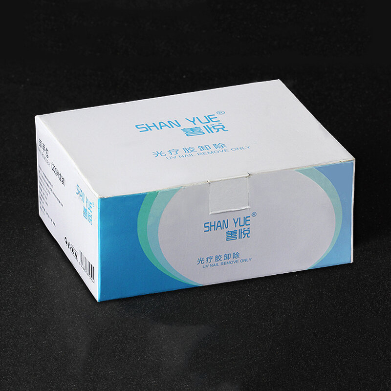 50/100/200 pz Gel per unghie lacca smalto involucri con Acetone UV tovaglioli speciali rimovibili per Manicure detergente Gel UV Remo