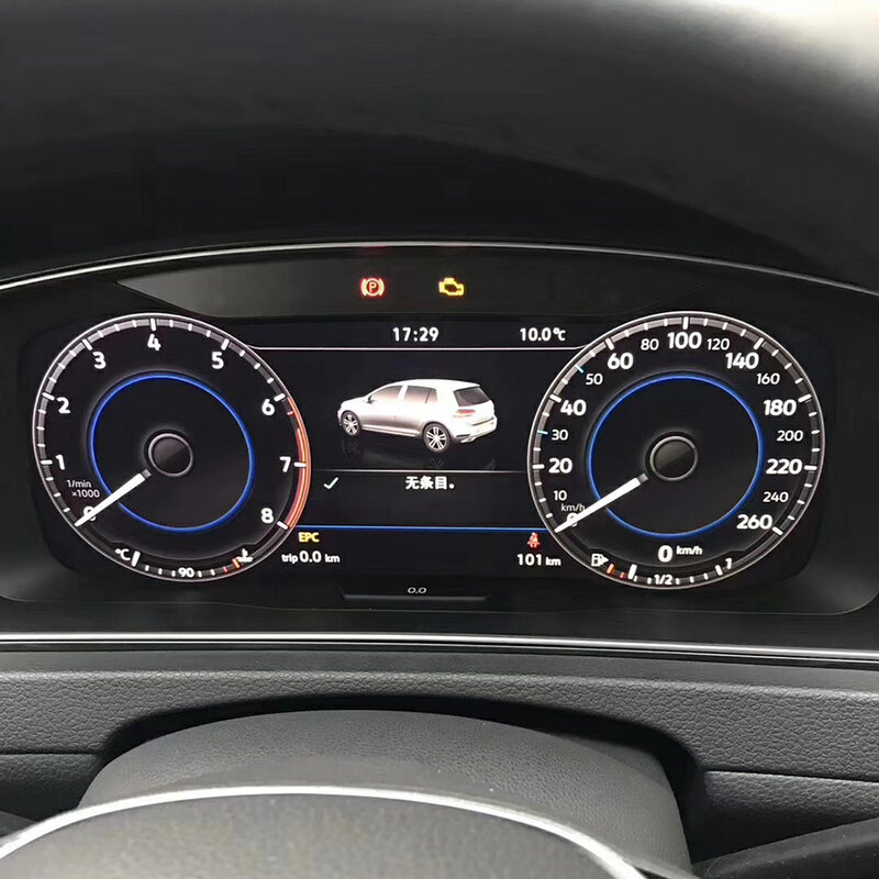 Compteur LCD pour VW Golf 7 GTI R, installation du cluster LCD, cockpit virtuel, 5G1 920 791 B/79l'autorisation, original