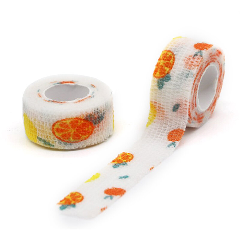 Self Adhesive Wrap Tape Medical Therapy Elastic Bandage Knee Protector Sports Colorful Printed Finger Joints Pet Tape 23 Style
