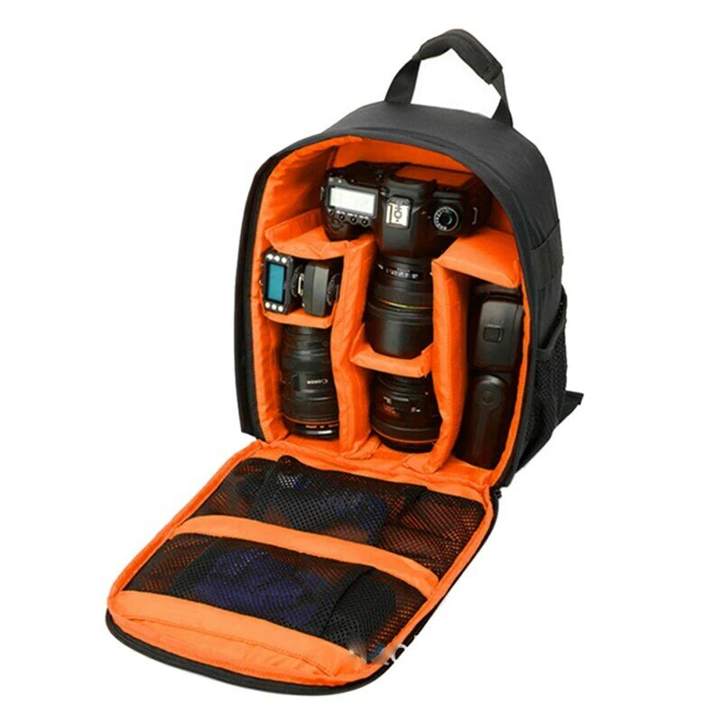 2021 NEW Waterproof DSLR SLR Camera Soft Case Bags Backpack Rucksack For Canon Nikon Sony