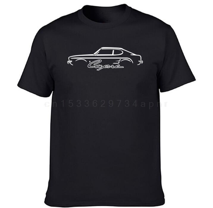 Detalhes sobre ford capri mk1 inspirado carro clássico camiseta 2022-mostrar título no original