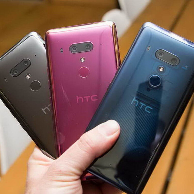 Ponsel HTC U12 + SIM Ganda Tidak Terkunci 6GB RAM 64GB & ROM 128GB Octa Core 6.0 "NFC 16MP 4G LTE Ponsel Pintar Android Asli
