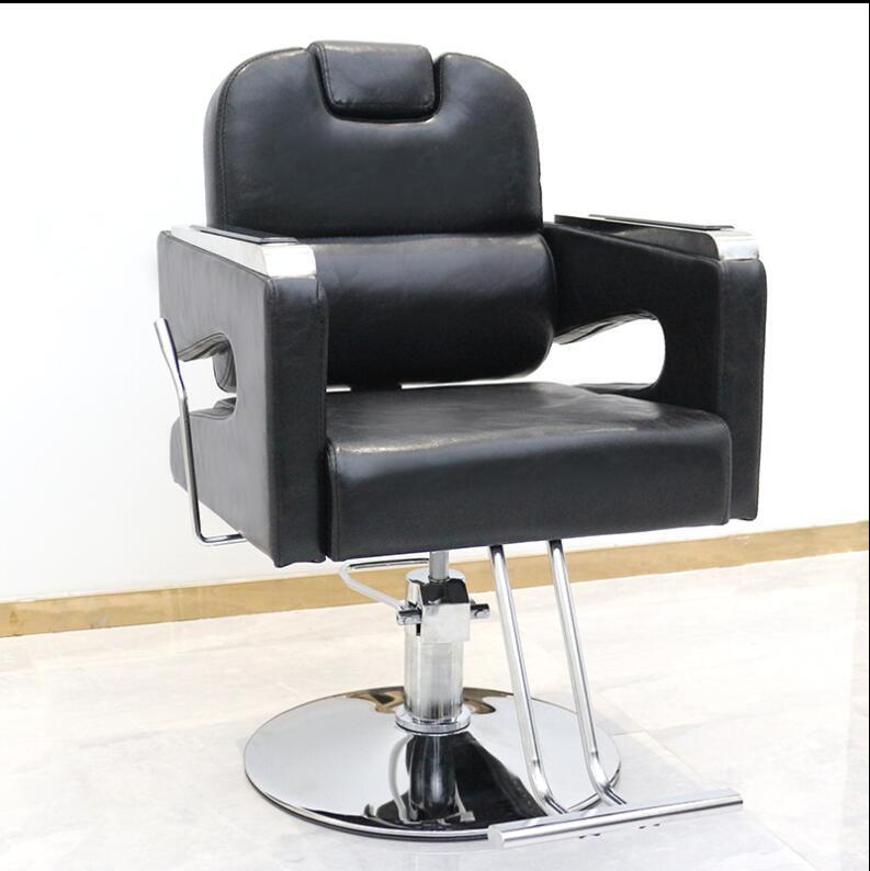 Chaise de coupe de cheveux moderne simple pour salon de coiffure Wanghong
