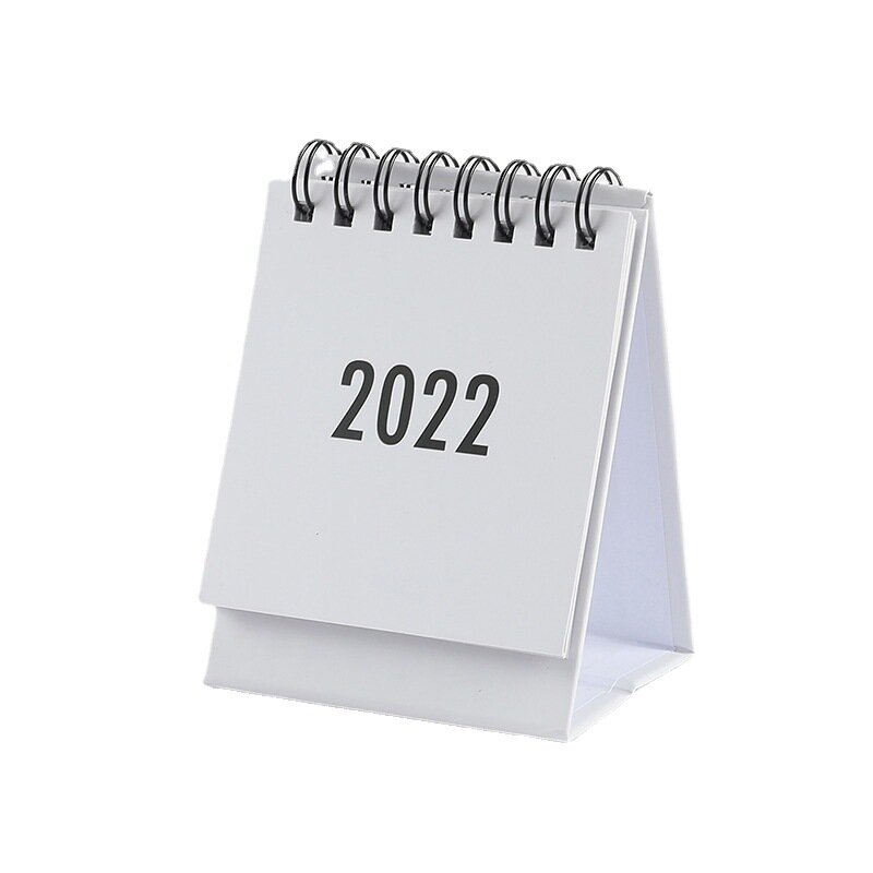 Calendario de escritorio Simple 2022, planificador diario semanal mensual, lista de tareas, organizador, decoraciones de escritorio, accesorios de oficina, 6 piezas
