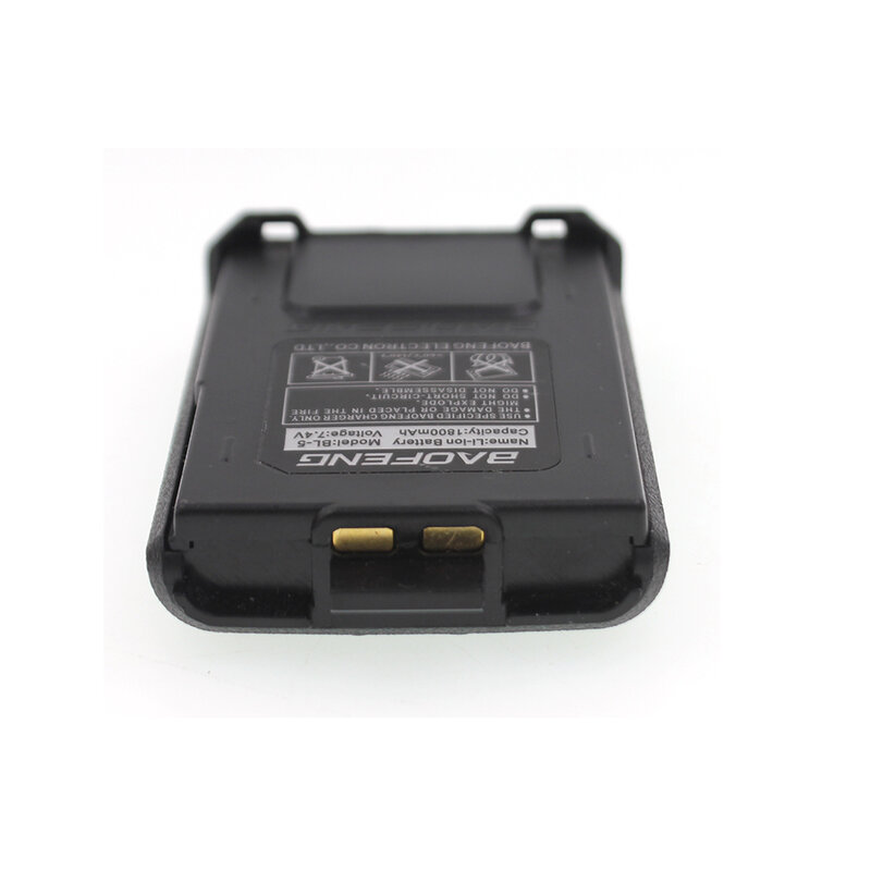 Оригинальный литий-ионный аккумулятор Baofeng 1800 мАч BL-5 для Baofeng UV-5R серии DM-5R Plus Walkie Talkie
