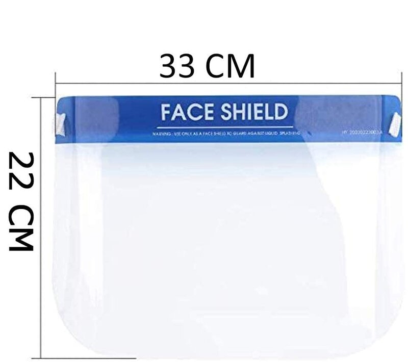 40pcs/Lot  Face shield Protection Anti-virus Shield Adjustable Anti Droplet Dust-proof Full Face Cover Mask Visor  Washable