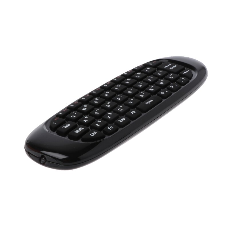 C120 Fly Air Mouse con micrófono de búsqueda por voz 2,4G Mini teclado inalámbrico para PC TV 72XB
