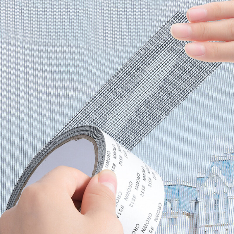 落下防止効果のある粘着性のウィンドウスクリーン,グラスファイバー製のグラスファイバー製の修復テープ。