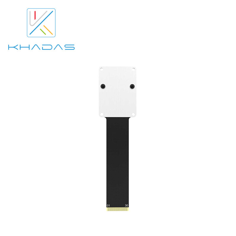 Placa única computador Kit acessórios, Khadas OS08A10, 8MP HDR câmera para Khadas, VIM3, VIM4