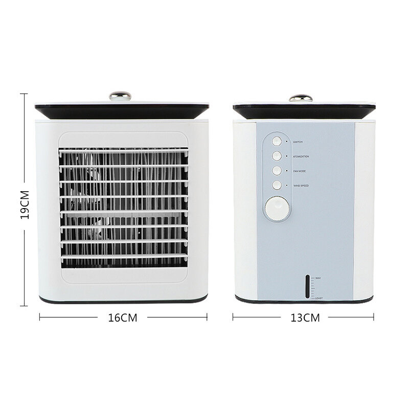 Mini ventilador de refrigeração, ventilador pequeno de refrigeração com refrigeração usb para estudantes e escritório
