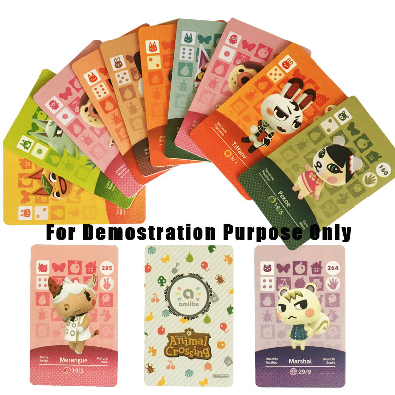 Animal Crossing Card Amiibo Card Work for NS Games Series 4 (331 to 360)