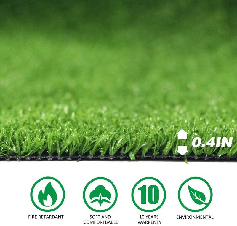 WHDZ 1M*1M/1M*2M Artificial Grass Turf Indoor Outdoor Rug Synthetic Fake Faux Grass Garden Lawn Landscape