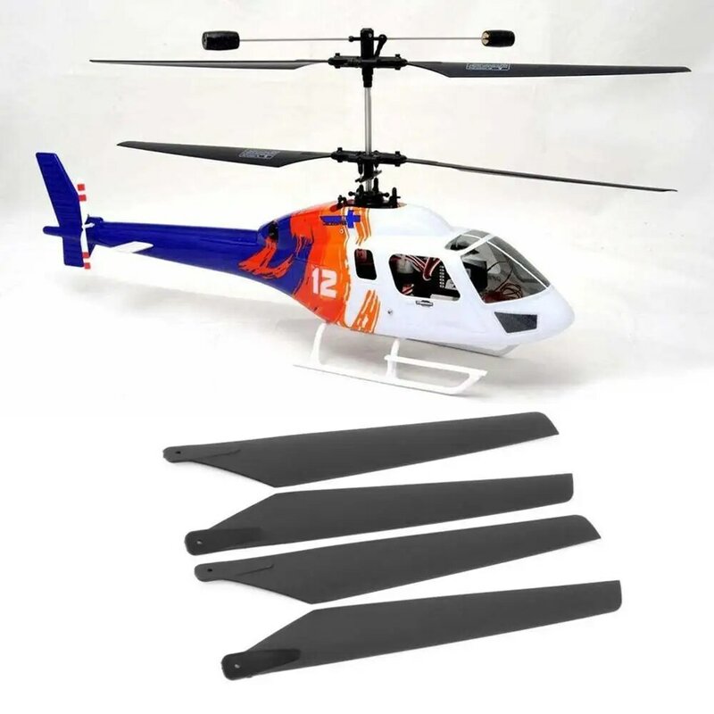 Mainan Kendaraan & Remote Control Upgrade 160Mm Pisau Utama Plastik untuk Esky LAMA V3 V4/Walkera 5 #4 5-8 RC Helikopter Apache AH6