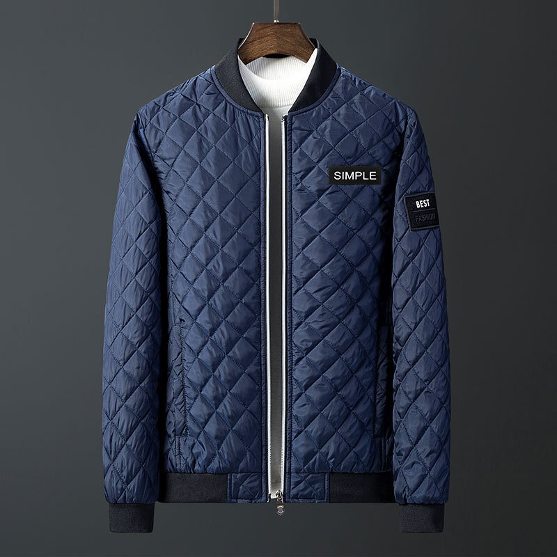 Veste à carreaux Style coréen pour homme, manteau d'extérieur en coton, décontracté, disponible en 4 couleurs, collection automne hiver M-6XL