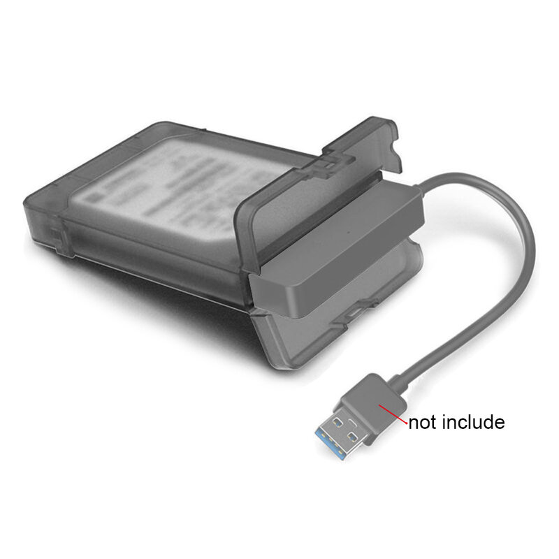 Жесткий диск BLUELANS USB 3,0 SATA III, 2,5 дюйма, корпус SSD для HDD, защитный чехол для 2,5-дюймового жесткого диска SSD