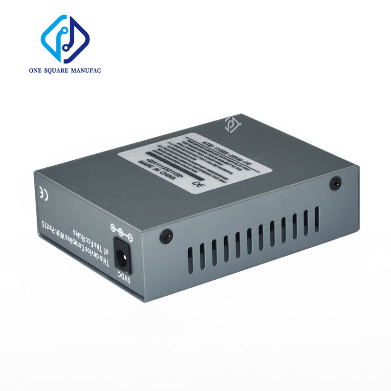 Netlink Media Converter HTB-1100-2KM-ST 10/100M Multimode Duplex RJ45 Fiber Optische Externe Voeding