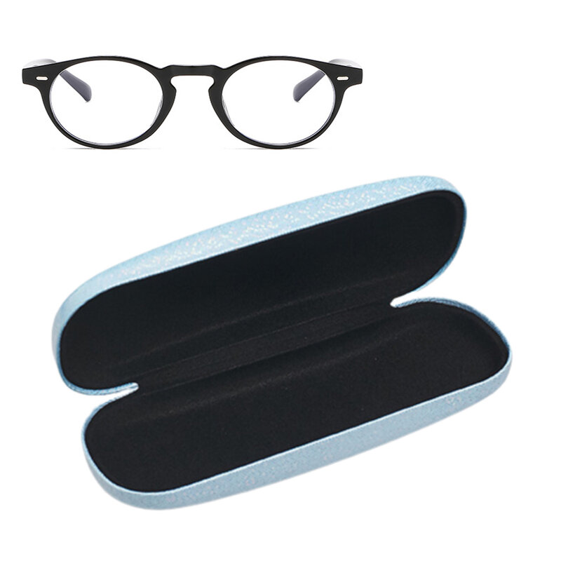 Custodia per occhiali PU custodia per occhiali protezione per occhiali Bling Student Girls Eyewear occhiali da sole contenitori per donna