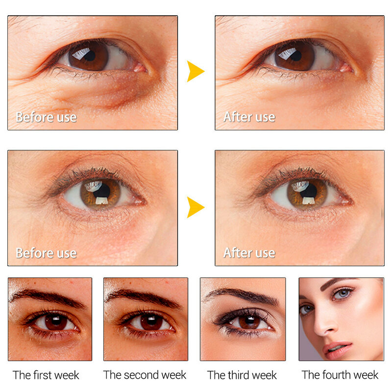 Improve Eye Vigor Collagen Crystal Eye Masks For Anti-aging,Anti-Puffiness,Dark Circle,Anti Wrinkle Mask,Eye Patches 15ml