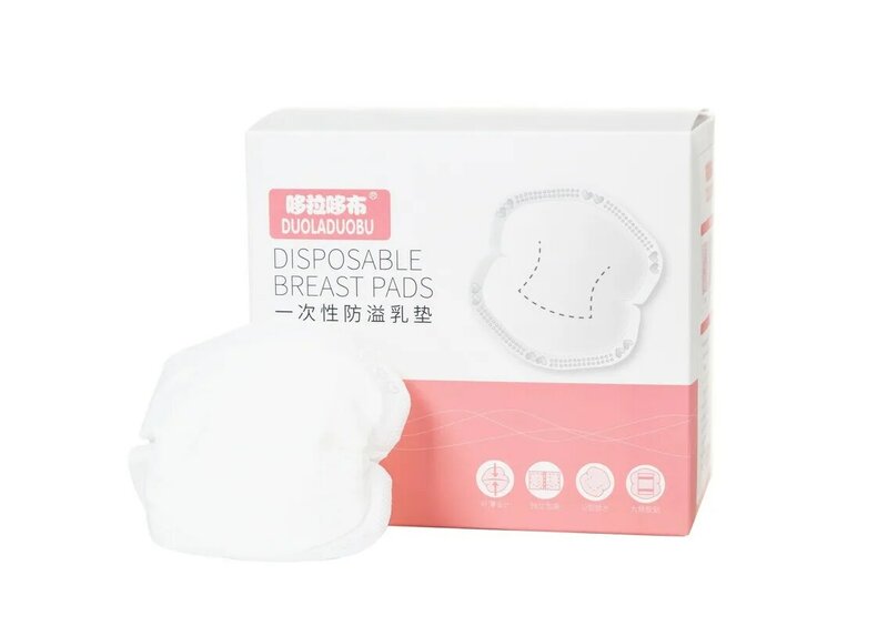 100pcs Disposable Nursing Pads Leakproof Anti-overflow Breastfeeding Breast Spill Milk Nursing Pads Absorbency Breast Pads