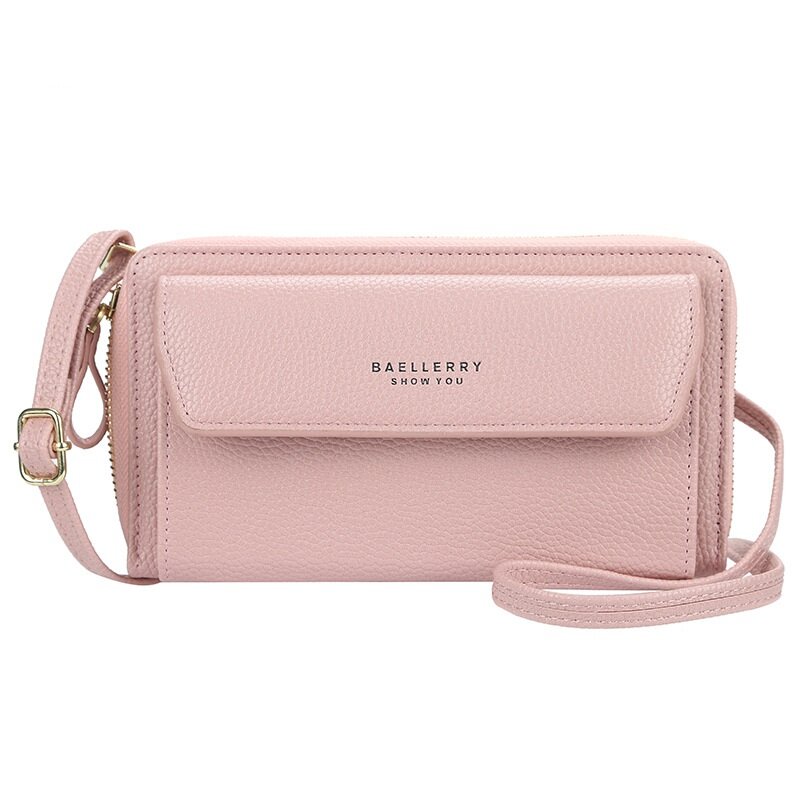 Women's Bag Casual Wallet Brand Cell Phone Wallet Big Card Holders Wallet Handbag Purse Clutch Messenger Shoulder Straps Bag