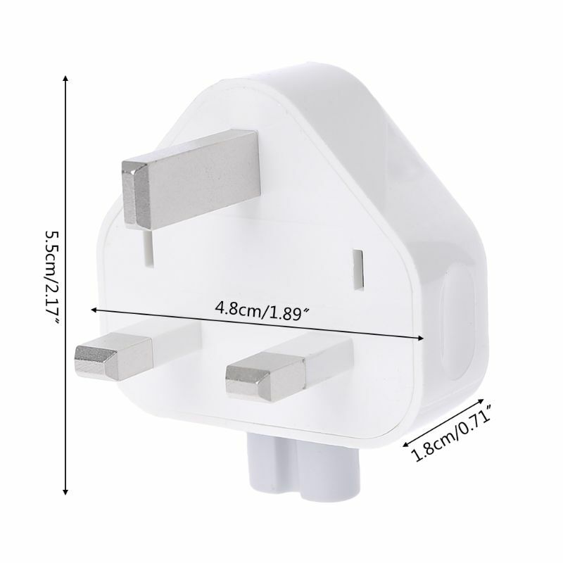 Baru Putih UK AC Plug Power Adaptor Charger untuk Apple IBook/MacBook D08A