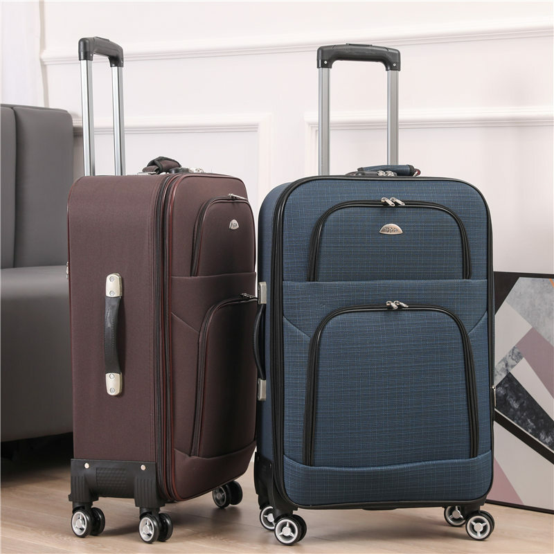 Oxford cloth suitcase business student men and women luggage bag mala de viagem чемоданы на колесах чемодан