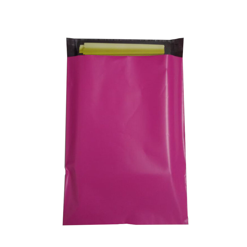 ピンクの粘着メールパッケージ,6x9インチ,15x20cm,100個,粘着性,郵便封筒