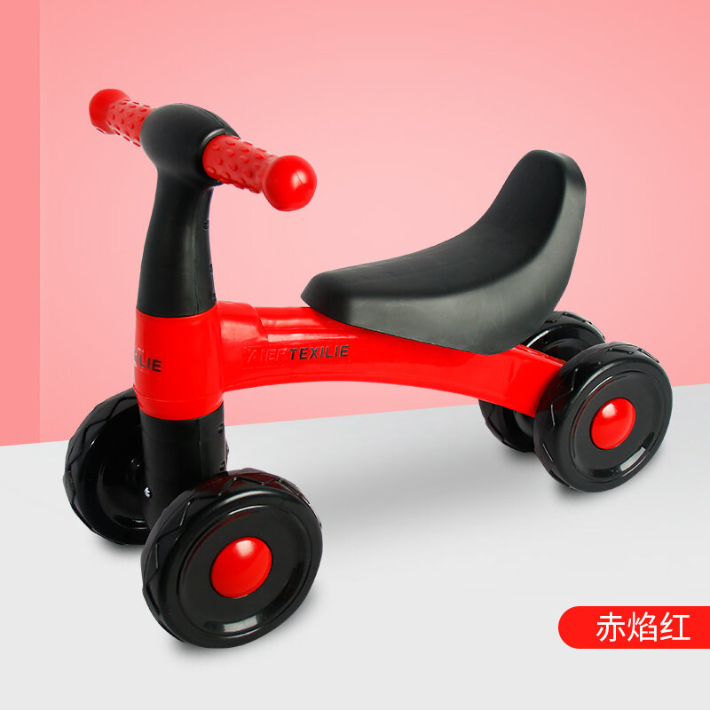 幼児用の3歳の子供用バランススクーター,ペダルなしの適応性のあるマーカー付きの幼児用スクーター