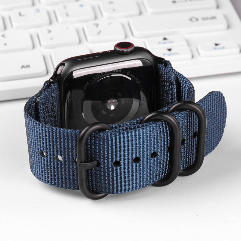 Cinturino in Nylon per Apple osservare 5 Band 44 millimetri 40 millimetri correa pulseira Bracciale 42 millimetri 38 millimetri per iwatch cinturino Accessori di Serie 4 3 2 1