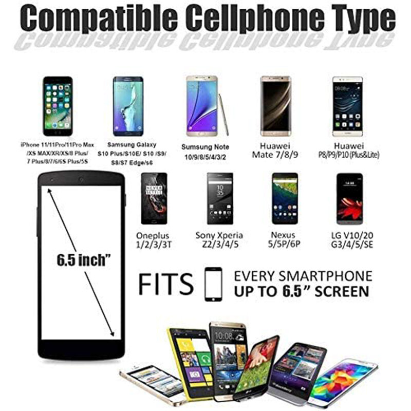 Brassard universel de 6 pouces pour téléphone portable, étui de haute qualité pour Jogging, Fitness, Gym, pour iPhone, Samsung, Huawei