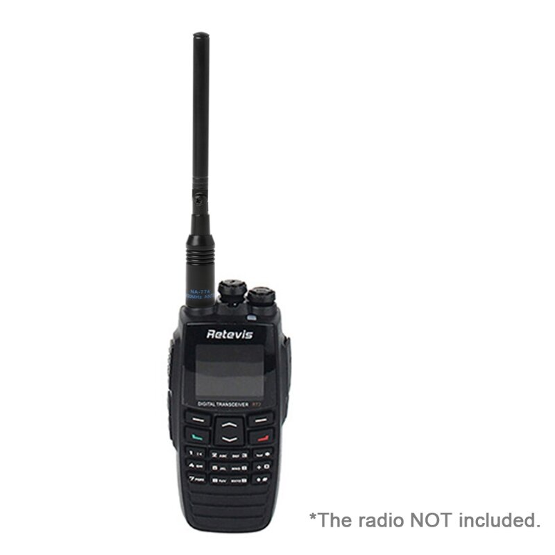Baofeng-walkie-talkie, antena plegable telescópica, UHF/VHF, SMA-F, NA774