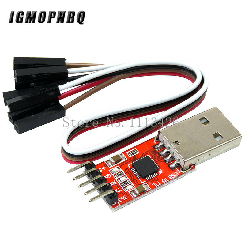 아두이노 PL2303 CP2102 5 핀 USB-UART TTL 모듈, 3 개/로트 = 1 개, PL2303HX 1 개, CP2102 1 개, CH340G USB-TTL 1 개
